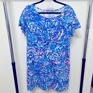 Lilly Pulitzer Short Sleeve Dress Sz XL NWOT